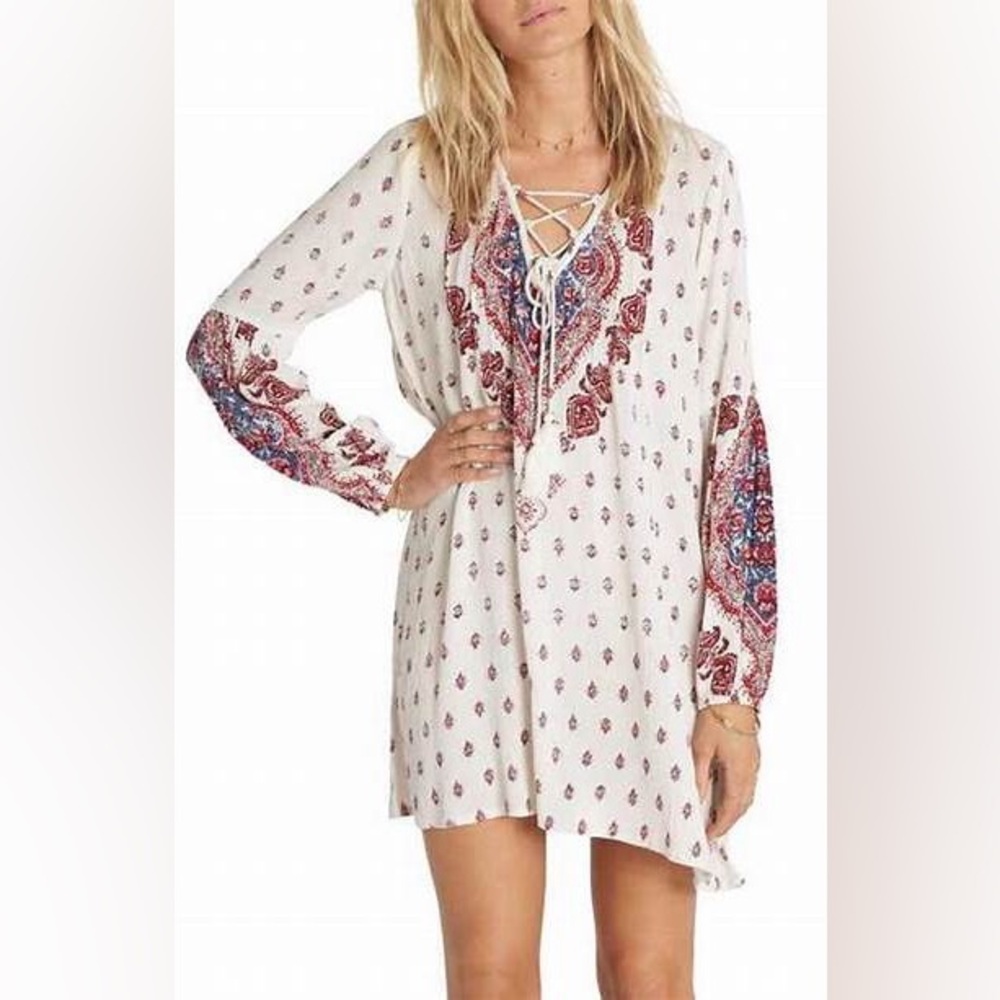 NWOT Billabong Flowy Boho Festival Dress